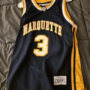 Retro Brand Marquette Jersey - Navy and Yellow